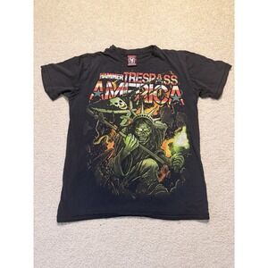 Hammer Trespass America Festival 2012 Tour T Shirt MMA Alpha Dog USA Medium